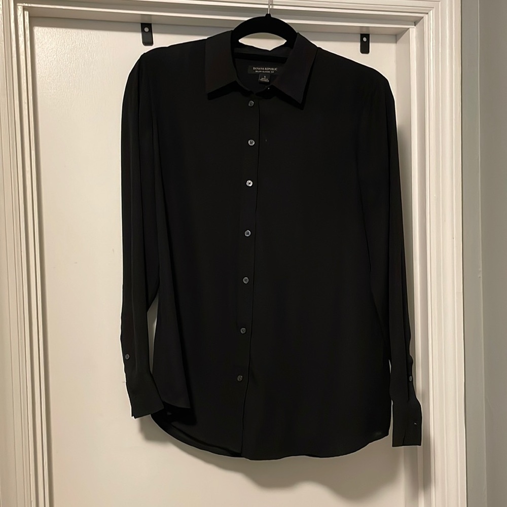 Black Button Down